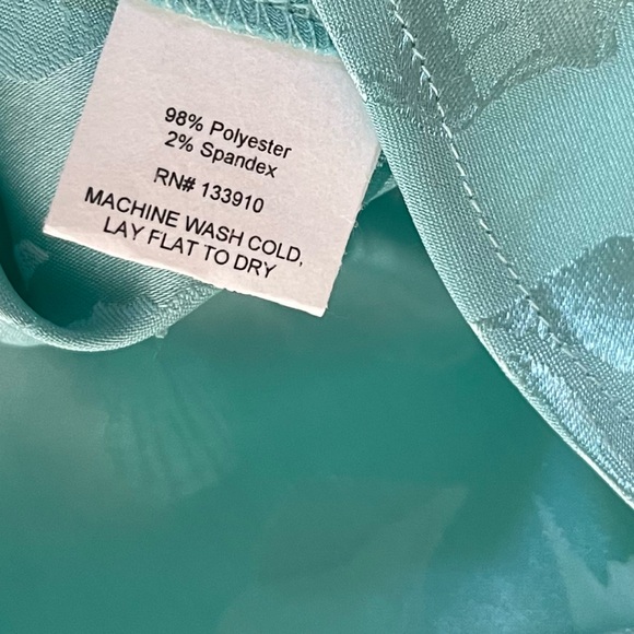 NWT SHOW ME YOUR MUMU Serenade Mini Dress in Aquamarine Shell - Picture 9 of 9